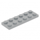 LEGO lapos elem 2x6, világosszürke (3795)